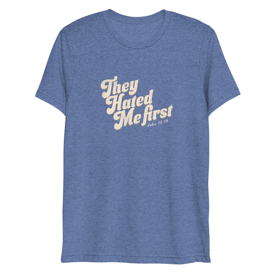 They Hated Me First text with John 15:18 referenced. Jesus quote, did they hate Charlie Kirk too?