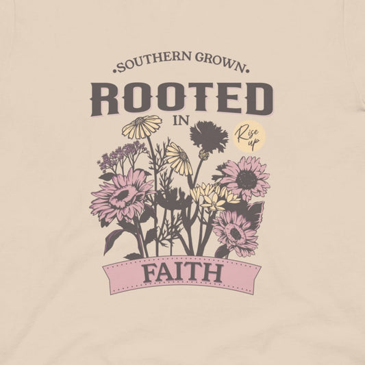 Rooted in Faith t-shirt