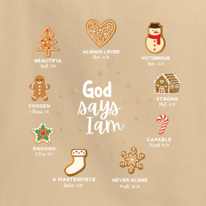 Christmas God Says Eco Tote Bag