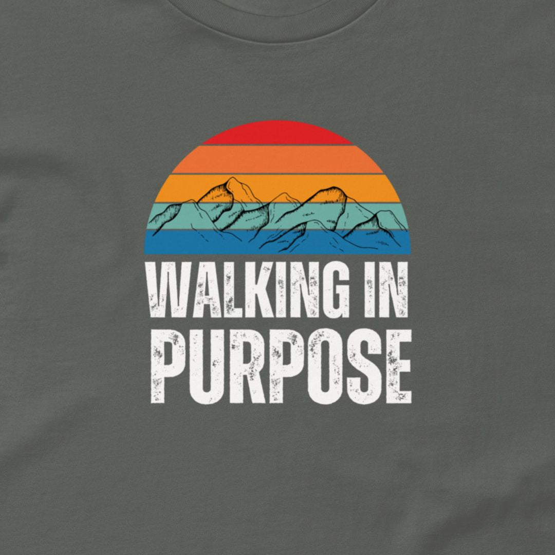 Walking In Purpose Unisex Premium T-Shirt