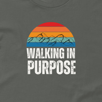 Walking In Purpose Unisex Premium T-Shirt